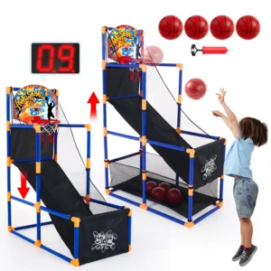 LED Basketball Arcade, 4 Balls, 44"-55" Ages 3-12
