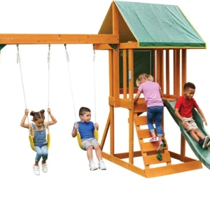 Appleton Wooden Swing Set, (Amazon Exclusive)