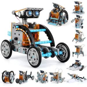 12-In-1 Stem Solar Robot Kit Kids 3-8 Years Old