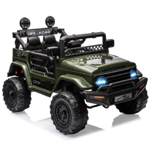 12V Ride On Remote Control Bluetooth Lights 3-8yrs