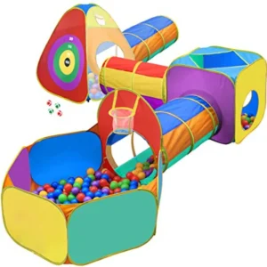 Indoor Outdoor Ball Pit Tent Tunnels and 4 Darts
