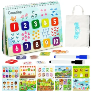 Preschool Busy Book Ages 3+, Autism Sensory Toys