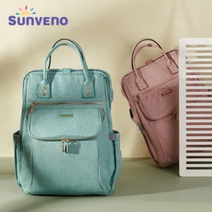 Sunveno Multifunction Travel Diaper Bag Backpack