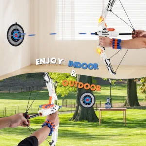 Foam LED Arrows & Target In/Outdoor Archery Set